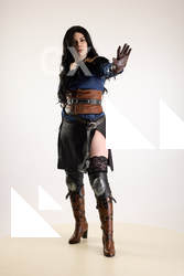 Moira Cosplay Yennefer Standing Pose