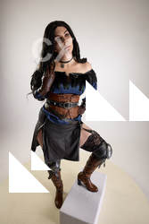 Moira Cosplay Yennefer Standing Pose