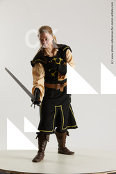 Vinga Medieval Pose With Sword