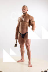 Duncan Standing Pose With Mace
