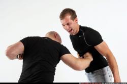 Adult Athletic White Fist fight Fight Sportswear Men