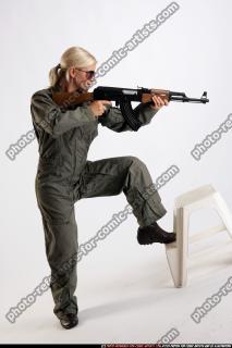 army-soldier-standing-on-chair