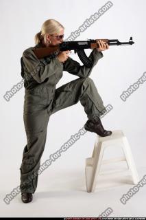 army-Iva-standing-on-chair