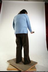 Woman Old Chubby White Daily activities Standing poses Casual