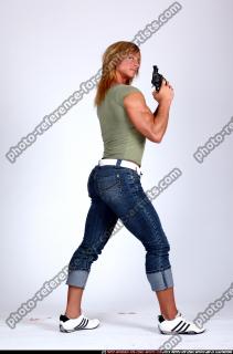 Jannie-woman-revolver-pose