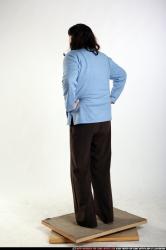 Woman Old Chubby White Martial art Standing poses Casual