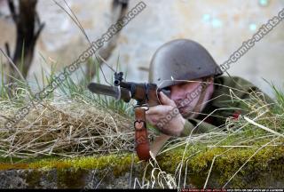 2010 03 WW1 INFANTRY LAYING AIMING RIFLE 06.jpg