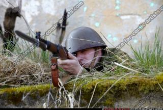 2010 03 WW1 INFANTRY LAYING AIMING RIFLE 08.jpg