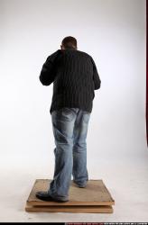 Man Adult Chubby White Fighting with gun Standing poses Casual