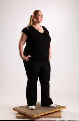 Woman Adult Chubby White Neutral Standing poses Casual