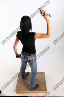 2010 07 SILVIA STANDING DUAL PISTOLS IDLE POSE 04 A