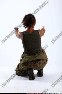 jenna-soldier-kneeling-pistols