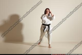 2011 11 MICHELLE SMAX KARATE TRIPLE KICK 04