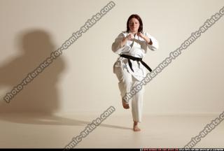 2011 11 MICHELLE SMAX KARATE TRIPLE KICK 06