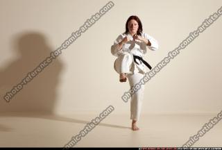 2011 11 MICHELLE SMAX KARATE TRIPLE KICK 07