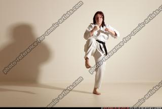 2011 11 MICHELLE SMAX KARATE TRIPLE KICK 09