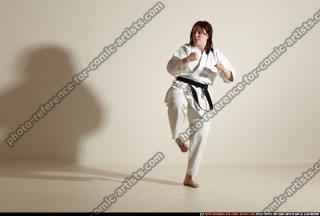 2011 11 MICHELLE SMAX KARATE TRIPLE KICK 10