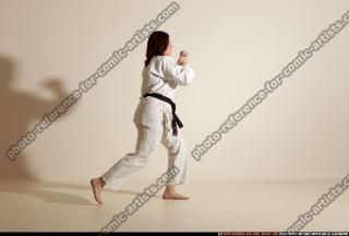 2011 11 MICHELLE SMAX KARATE TRIPLE KICK 100