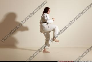 2011 11 MICHELLE SMAX KARATE TRIPLE KICK 105