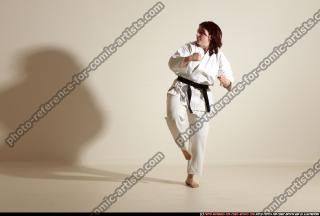 2011 11 MICHELLE SMAX KARATE TRIPLE KICK 11