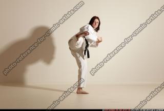 2011 11 MICHELLE SMAX KARATE TRIPLE KICK 110