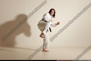 2011 11 MICHELLE SMAX KARATE TRIPLE KICK 112