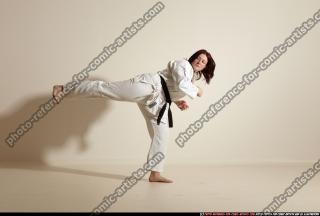 2011 11 MICHELLE SMAX KARATE TRIPLE KICK 117