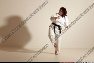 2011 11 MICHELLE SMAX KARATE TRIPLE KICK 12