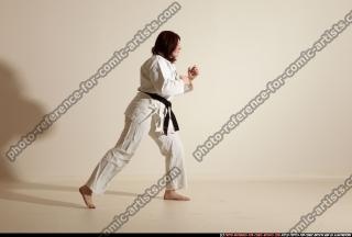 2011 11 MICHELLE SMAX KARATE TRIPLE KICK 123