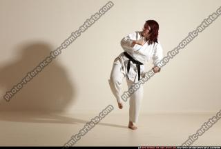 2011 11 MICHELLE SMAX KARATE TRIPLE KICK 13