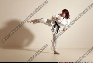 2011 11 MICHELLE SMAX KARATE TRIPLE KICK 15