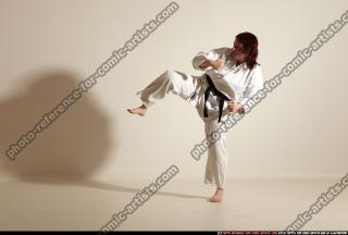 2011 11 MICHELLE SMAX KARATE TRIPLE KICK 17