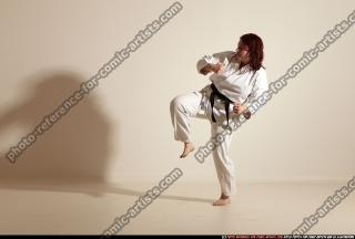 2011 11 MICHELLE SMAX KARATE TRIPLE KICK 18