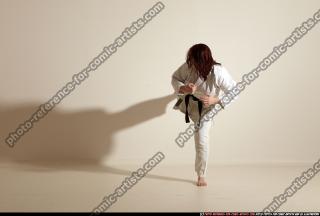 2011 11 MICHELLE SMAX KARATE TRIPLE KICK 26