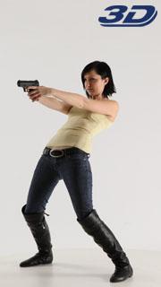 3d-stereoscopic-natalie-leaning-aiming-shooting-pistol