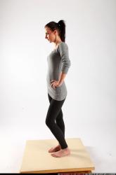 Woman Adult Athletic White Neutral Standing poses Casual