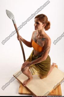 amy-prehistoric-guarding-spear