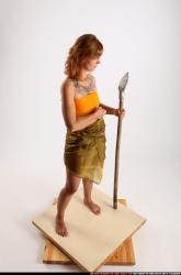 amy-prehistoric-guarding-spear-shield