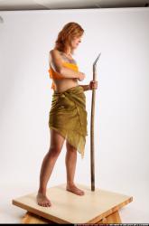 amy-prehistoric-guarding-spear-shield