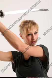 2015 11 RACHEL KNEELING SWORD POSE 09