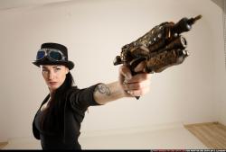 claudia-steampunk-blaster-rifle-pistol-aiming