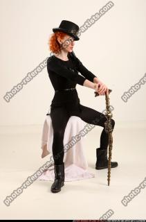 2017 10 VICTORIA STEAMPUNK SITTING CANE POSE 07 B