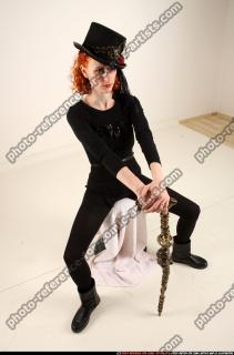 2017 10 VICTORIA STEAMPUNK SITTING CANE POSE 10