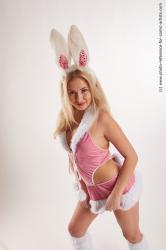 Sexy easter bunny poses Cayla Lyons