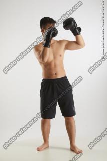 Standing man with box gloves Yoshinaga Kuri