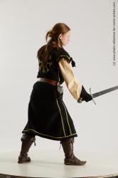 Medieval warrior woman Vinga