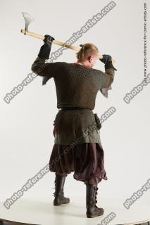 Fighting medieval warrior Sigvid