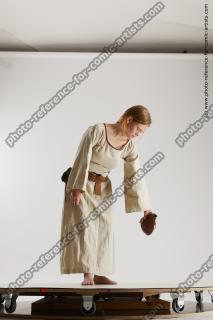medieval village woman vinga 14c