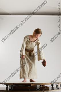 medieval village woman vinga 15c