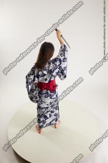 HIMIKAY IN KIMONO WITH DAGGER SAORI 11A